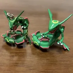 ポケモン　レックウザ　モンコレ　フィギュア　キーホルダー