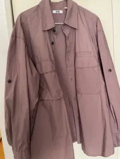 uniqlo uユーティリティシャツ　L