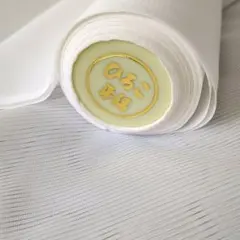 夏物　未仕立て絽長地襦袢　反物ポリエステル