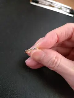 ete K10 色石 レインボー カラフル ピンキーリング 3号 ete K10 色石 レインボー カラフル ピンキーリング 3号