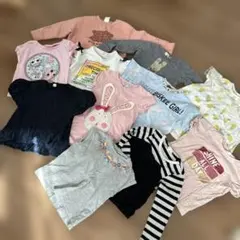 【子供服古着屋】11点セット　100cm〜110cm