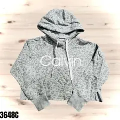 Calvin Klein カルバンクライン グレー　パーカー 3648