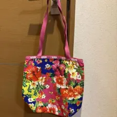 LeSportsac フラワープリント トートバッグ