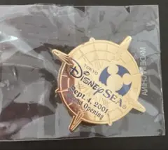レア　東京ディズニーシー　オープニング　デート　アナウンスメント　ピンバッジ 2025年最新】ディズニーシー オープン記念の人気アイテム - メルカリ