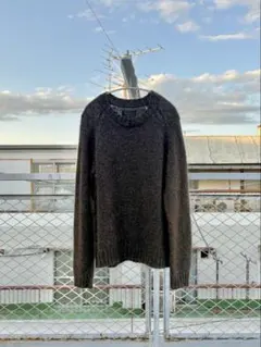 NAHYAT×VELVET ナヤット 2025AW クルーネックニット GRAY 2025年最新