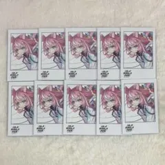 にじさんじ ヤンナリ にじフェス キービジュアル チェキ風カード