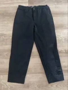 希少・美品コムデギャルソンオムプリュス　ポリエステル縮絨　ブラック　パンツ　S