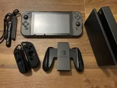 Switch旧型 動作確認済 付属品多数 Joy-Con4個 ソフト付き 箱なし