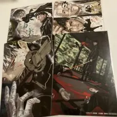 カグラバチ 特典イラストカード3種✖️3六平千紘 昼彦 座村清市ポスト