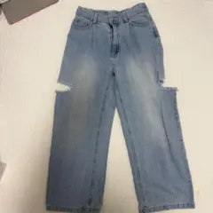 限定値下げ ★LOVETOXIC★140cmダメージ加工デニム