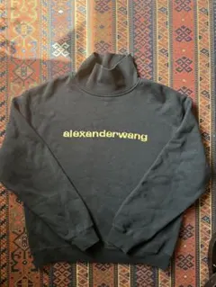 定価10万】alexanderwang 23FW NYロゴ ブラックパーカー⭐︎ - メルカリ