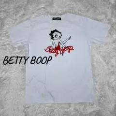 Betty Boop ベティ・ブープ Tシャツ ホワイト M 古着　トップスのサムネイル