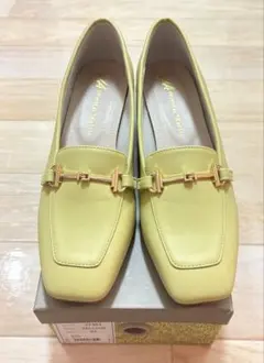 オリエンタルトラフィック メタリックラインビットヒールローファー 32303