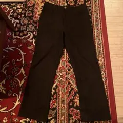 ダークグレー スラックス