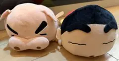クレヨンしんちゃん ぶりぶりざえもん もふぐっとぬいぐるみ　2体セット