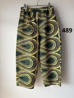 美品】P.A.M.総柄 グラフィック カットアウトパンツ - メルカリ