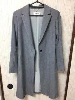 FRAY I.D チェスターコート フレイ アイディー ストライプ