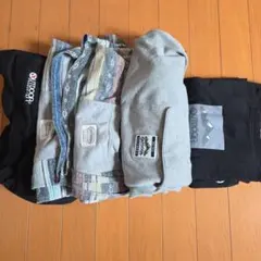 メンズ ロンT ハーフパンツ 大きいサイズ OUTDOOR ４点セット サガゼン