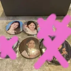 NiziU AYAKA 缶バッジ3個セット まとめ売り