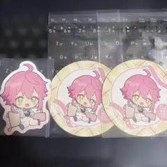 あんスタ アニカフェ コースター ステッカー 桃李