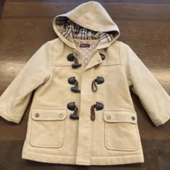 Burberry フード付きダッフルコート 90cm
