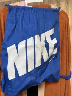 S*a様 NIKE 青 ナップザック ロゴ入り