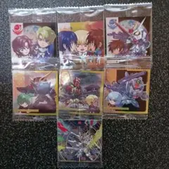 7枚　SEED　ガンダム　シール　ウエハース　Vol.4　宇宙の自由