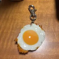 食品サンプル　こぢんまり工房　ベーコンエッグキーリング