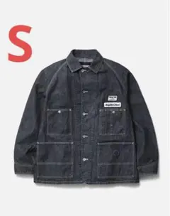 NH X M&M . WASHED DENIM COVERALL Sサイズ NH X M&M WASHED DENIM COVERALL JACKET M - メルカリ