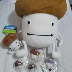 ドコモダケ特大ぬいぐるみ　他ドコモダケセットのサムネイル