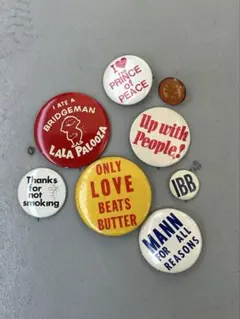 1940〜60s 缶バッジセット まとめ売りのサムネイル