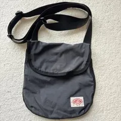 DANTON ブラック ショルダーバッグ　サコッシュ