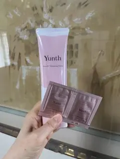 Yunth 美白クレンジングクリームと生VC美白クリームサンプル２個セット