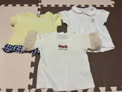SHOO•LA•RUEなど　90センチ　半袖　3枚セットのサムネイル