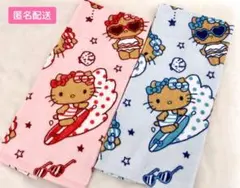 【サンリオ】 日焼けキティ フェイスタオル2枚セット アベイル
