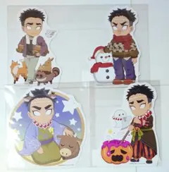 鬼滅の刃　ufotable　みにきゃら　POP　悲鳴嶼行冥