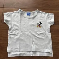 Disney ミッキーマウス Tシャツ 水色