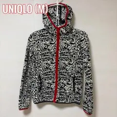 【最大値下げ！】UNIQLO ダルメシアン柄 フリースジャケット M