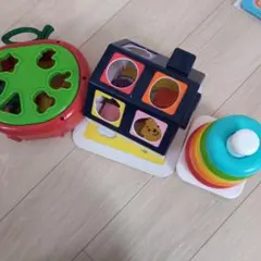知育玩具 型はめパズル 3点セットのサムネイル