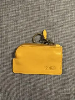 【美品】イルビゾンテ キーホルダー付き コインケース キーケース　L字ファスナー