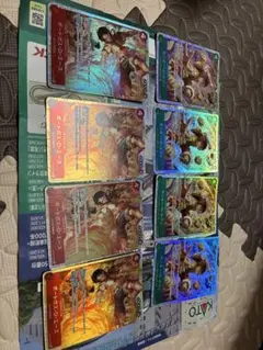 ワンピースカード スタートデッキEX ルフィ&エース ST30 開封済