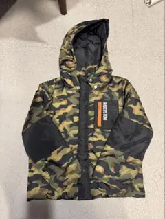 RADCUSTOM 迷彩柄 フード付　フルジップ　中わた　ジャケット　美品