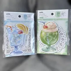 amifa レターセット メルティークリームソーダ 2個セット