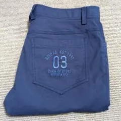 adidas ゴルフ用パンツ ネイビー サイス82