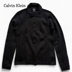 極美品✨Calvin Klein カルバンクライン レディース カーディガン 黒