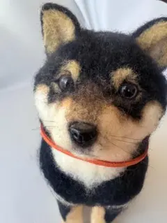 羊毛フェルト 柴犬
