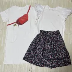 ケイトスペード　160 3点セット♡ ワンピース&Tシャツ＆キュロット