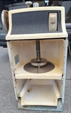 希少 昭和レトロ 氷削機 かき氷 100V電動 - メルカリ