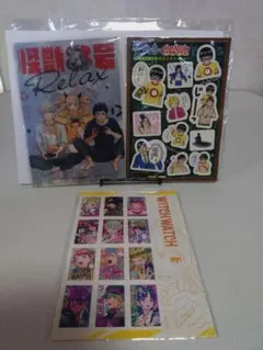 週刊少年ジャンプ系 ステッカー・クリアファイルセット