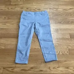 ユニクロレディースパンツ　クロップド　Lサイズ